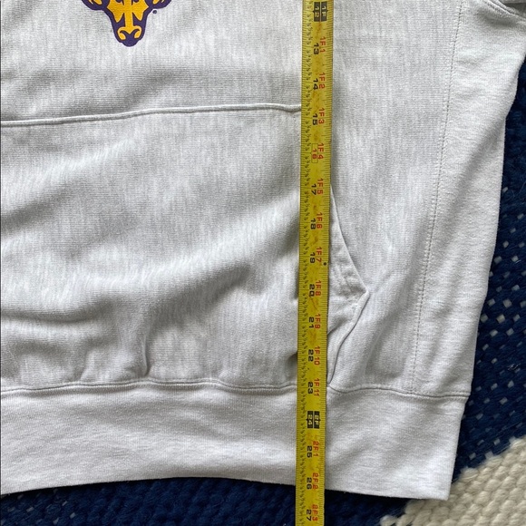 Champion Reverse Weave Gray West Chester University Collegiate Sweatshirt Hoodie - Picture 4 of 6